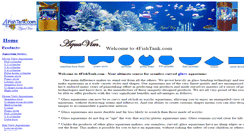 Desktop Screenshot of 4fishtank.com